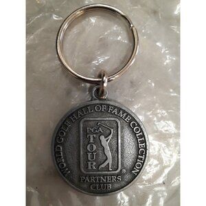 World Golf Hall Of Fame Collection PGA tour Partners Club Key Chain NEW